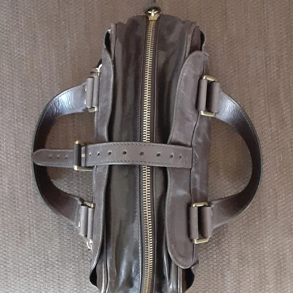 Mulberry Brown Leather Mabel Satchel - Picture 3 of 16